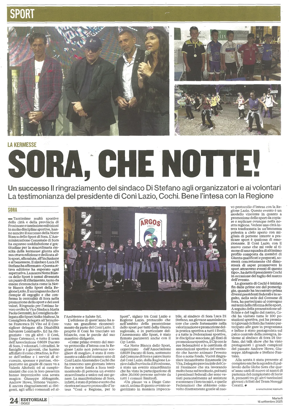 RS notte bianca sora