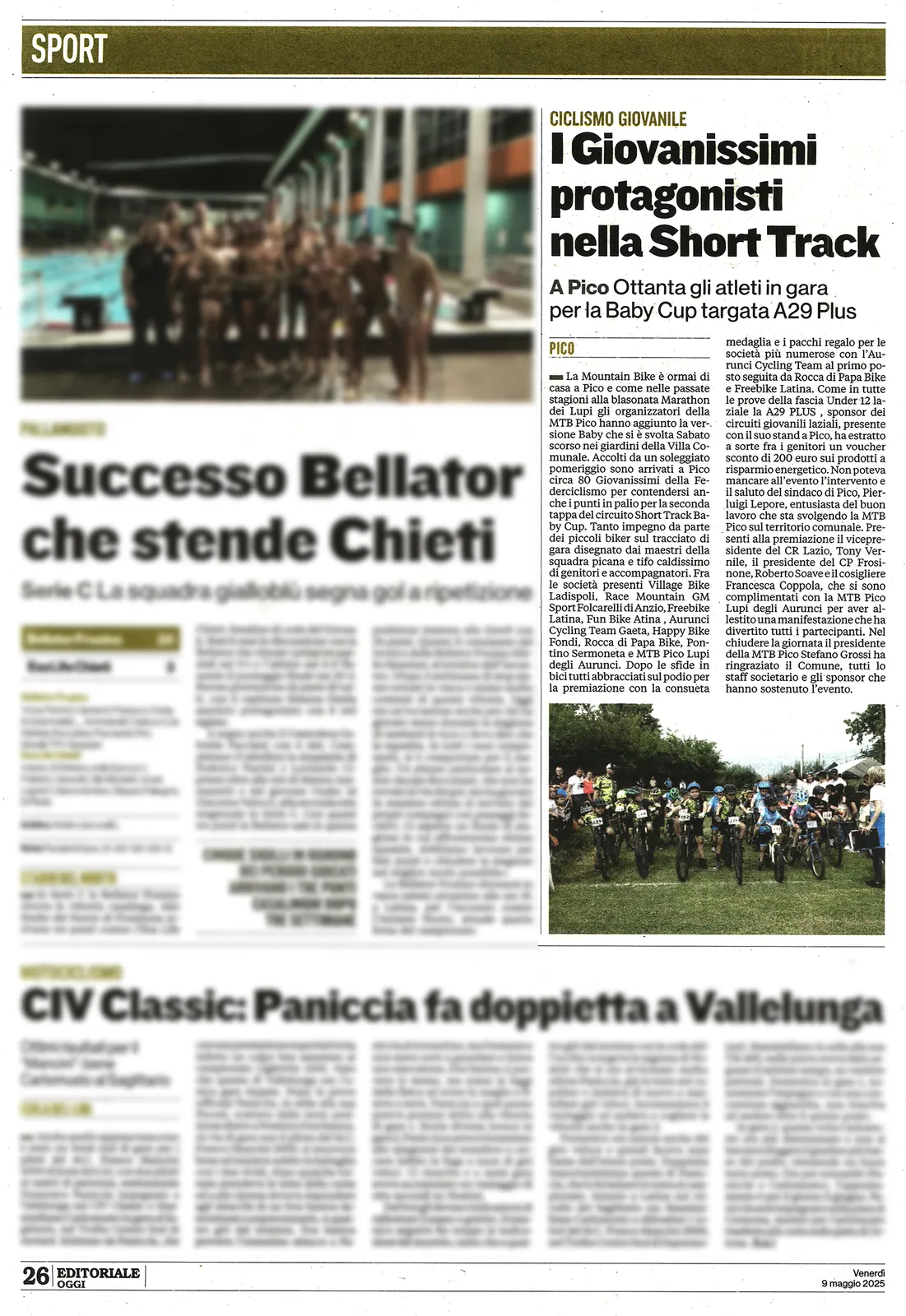 14_2025 9 MAGGIO CIOCIARIA OGGI
