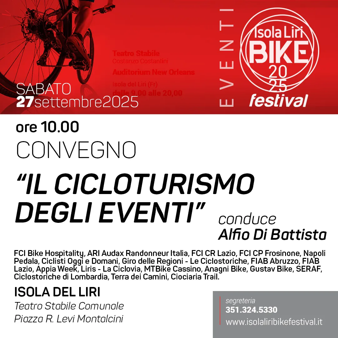 INSTAGRAM SLIDE BIKEFESTIVAL 2025 -CONVEGNO SABATO 27 SETTEMBRE 2025ok+sponsor