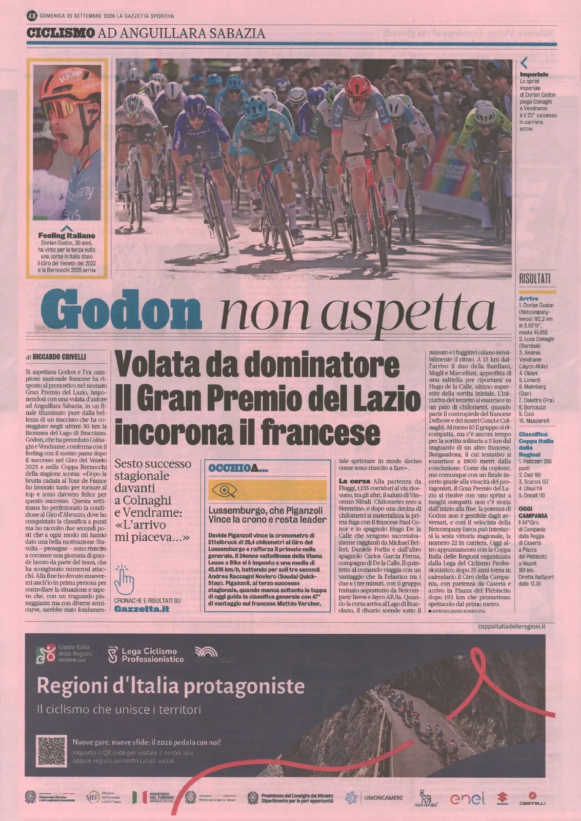 Rassega Gazzetta GP Lazio