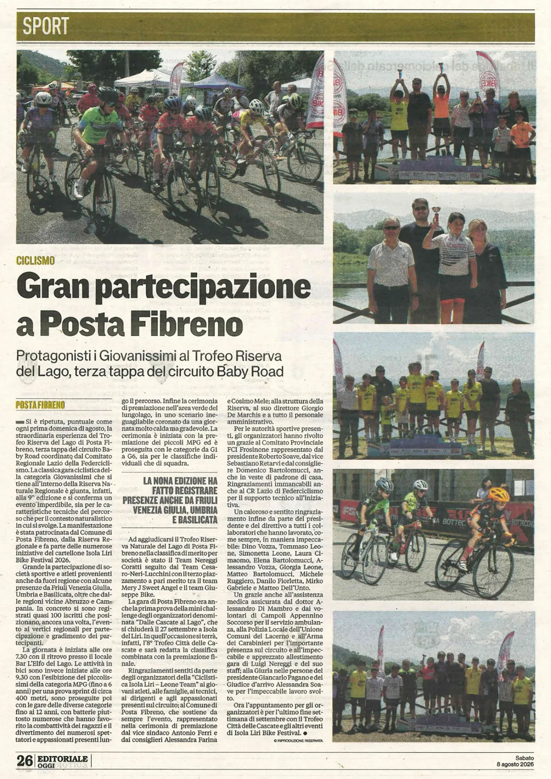 articolo posta fibreno