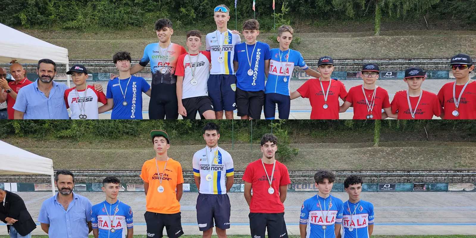 campioni provinciali pista