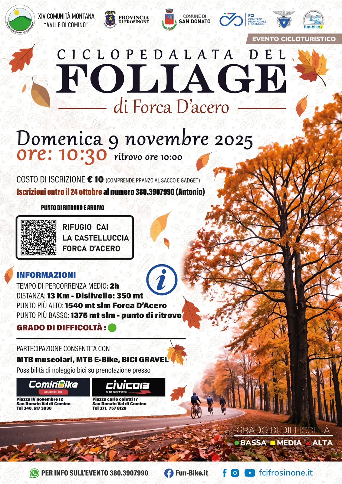 ciclopedalata dell 9