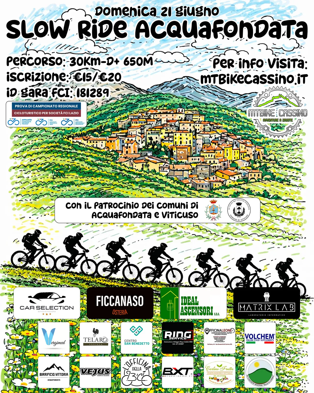 cicloturistica acquafondata