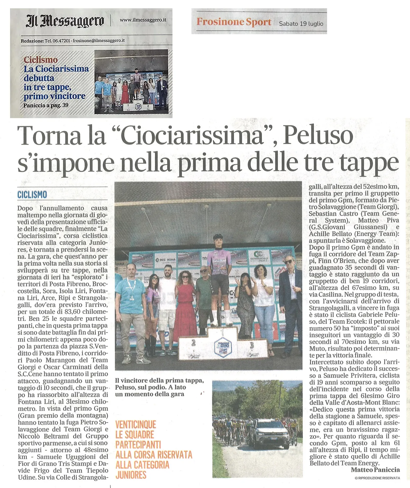 il messsagero