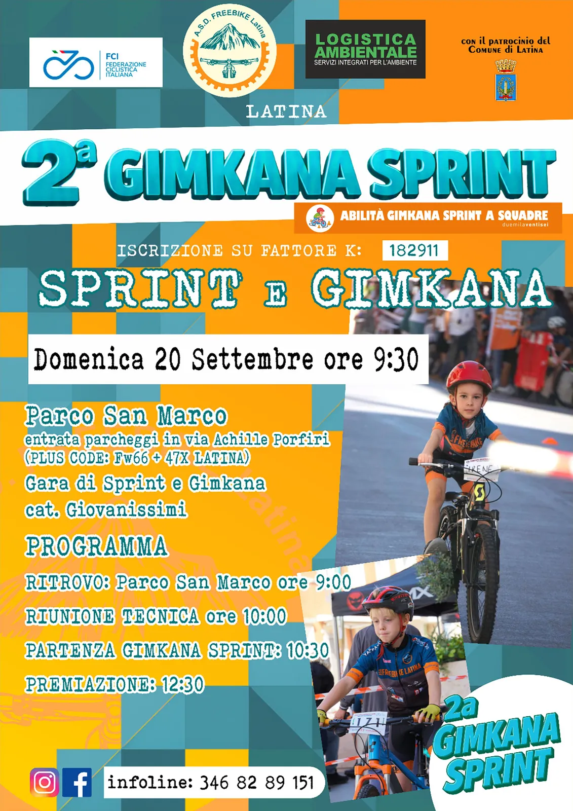 locandina 5 prova abilità sprint latina