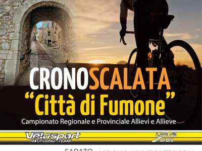 locandina Cronoscalata Fumone