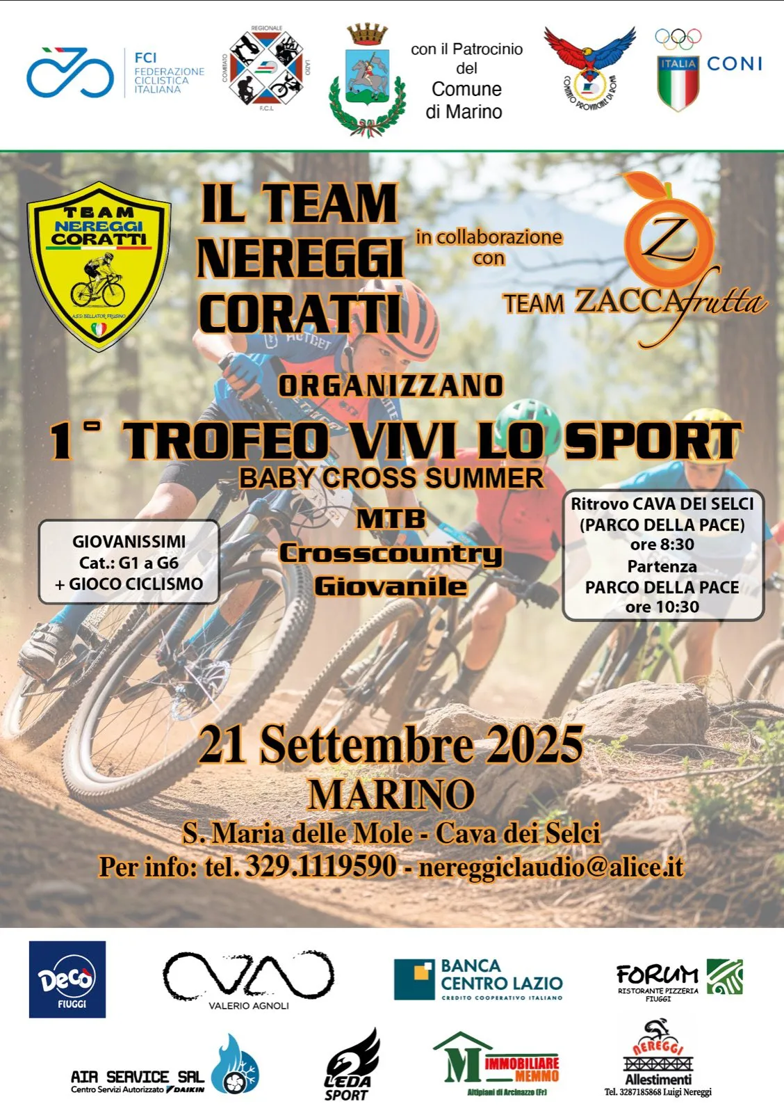 locandina nereggi mtb marino