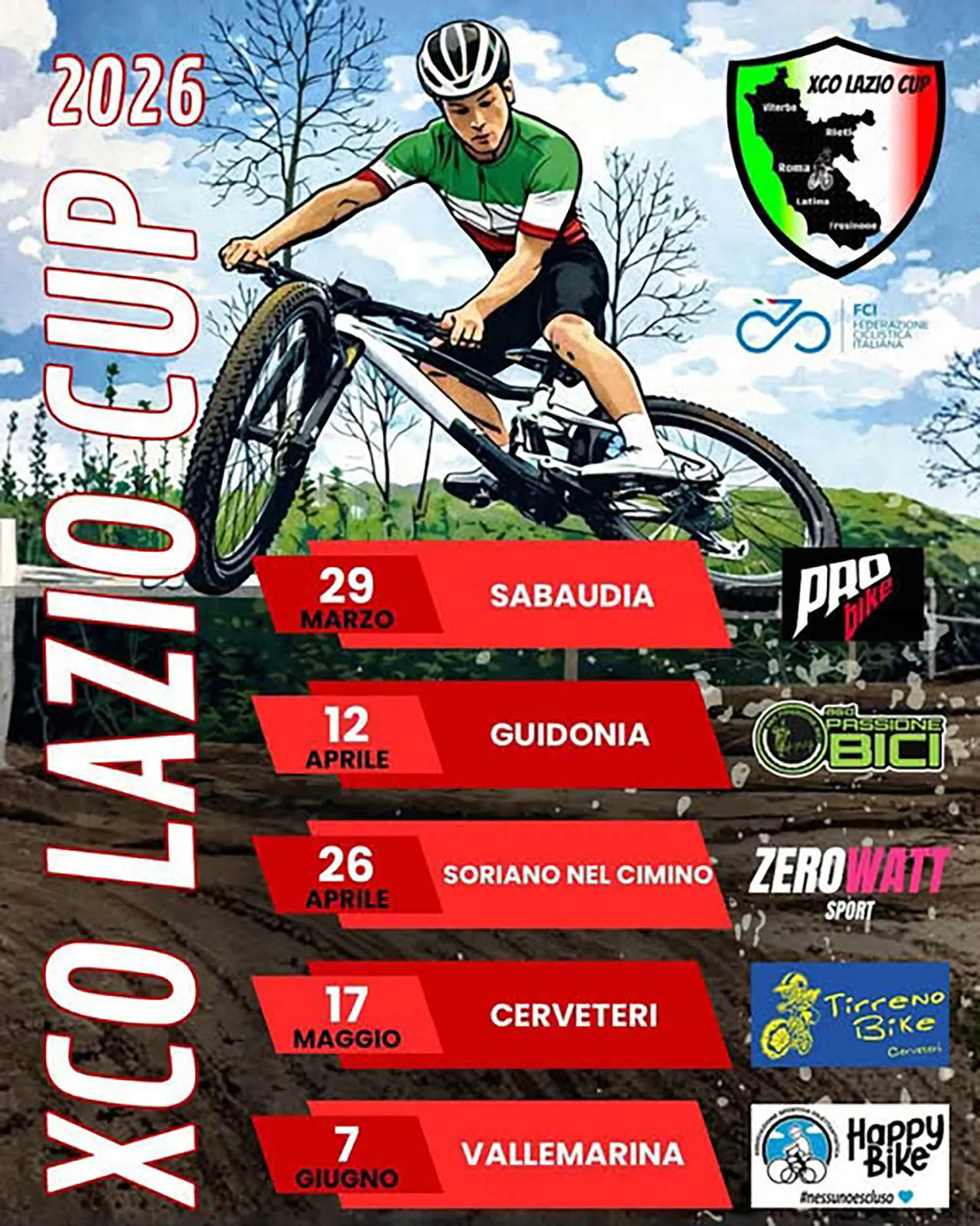 locandina xco lazio cup