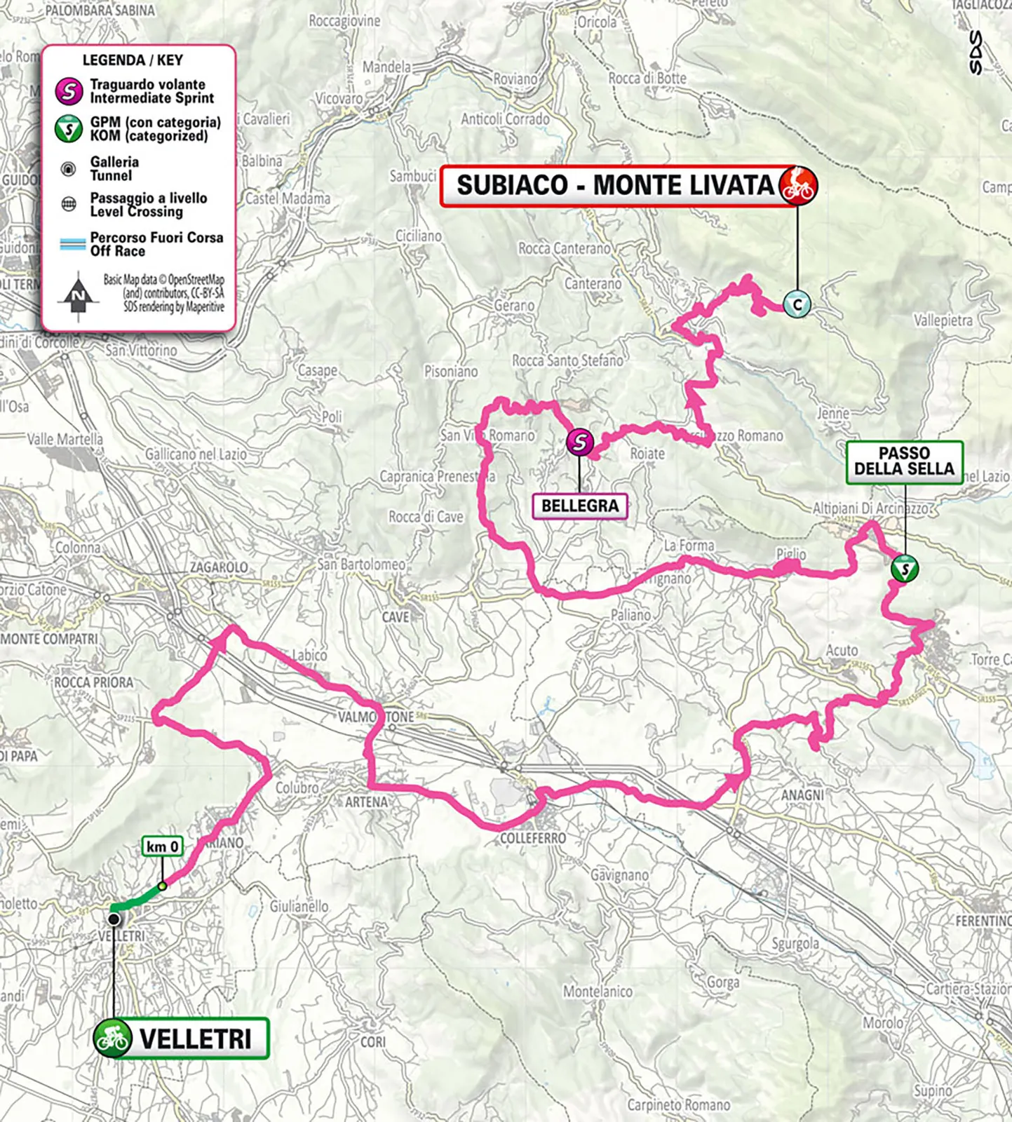 planimetria giro next