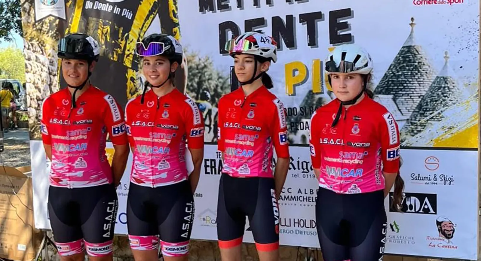 podio ASACI Donne ES