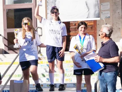 podio femminile asaci
