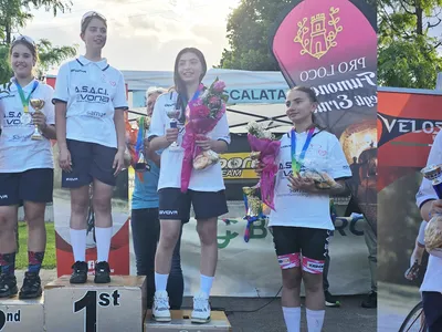 podio femminile fumone