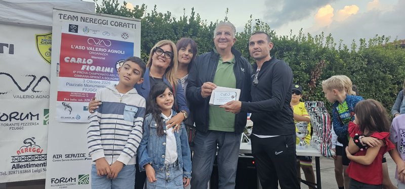 Podio Fiuggi Campionato Giovanissimi 2