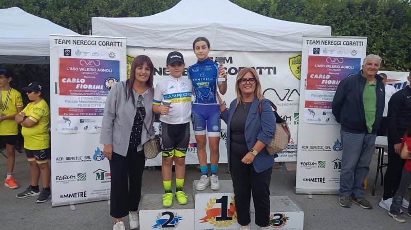 Podio Fiuggi Campionato Giovanissimi 7