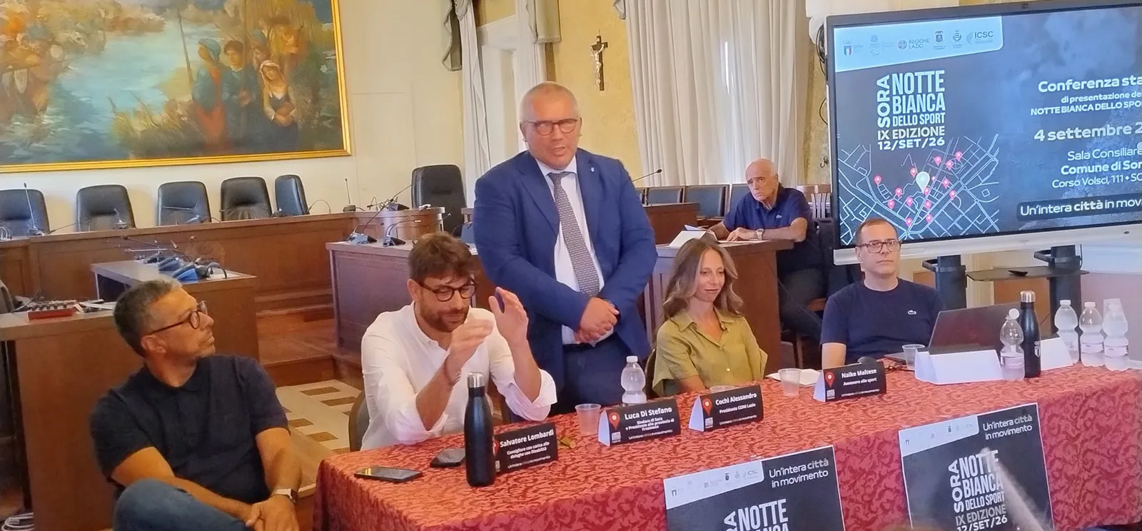 presentazione notte dello sport sora