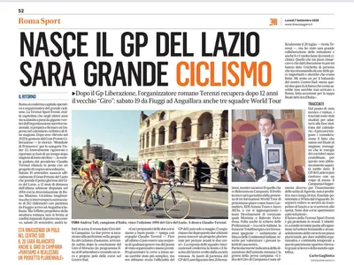 rassegna stampa MSG GP del Lazio